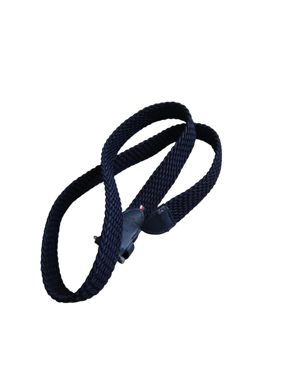 4/$15 Tommy Hilfiger Navy Braided Belt 37